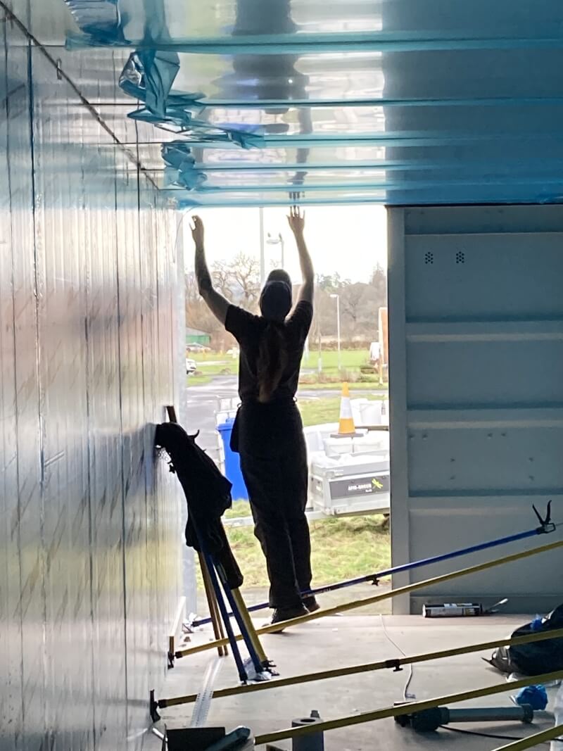 Lobster Hatchery Insulation